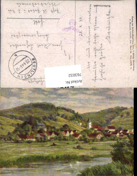 alte Ansichtskarte