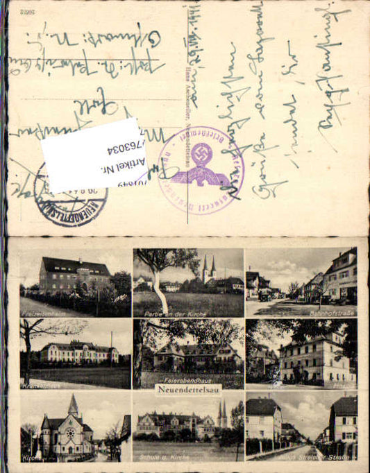 alte Ansichtskarte