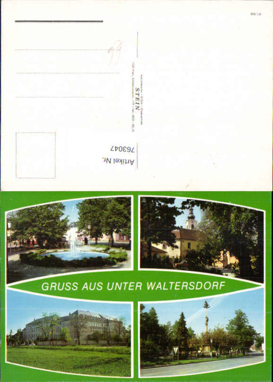 alte Ansichtskarte
