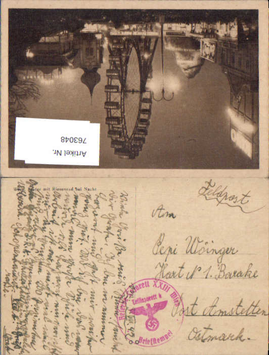 alte Ansichtskarte