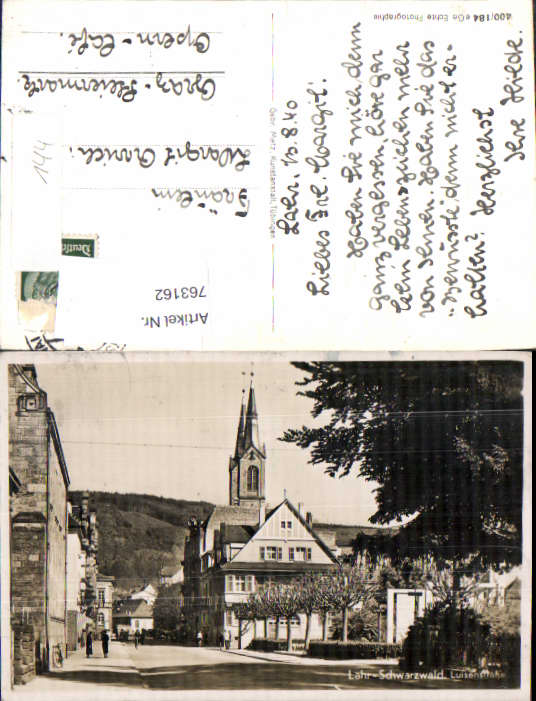 alte Ansichtskarte