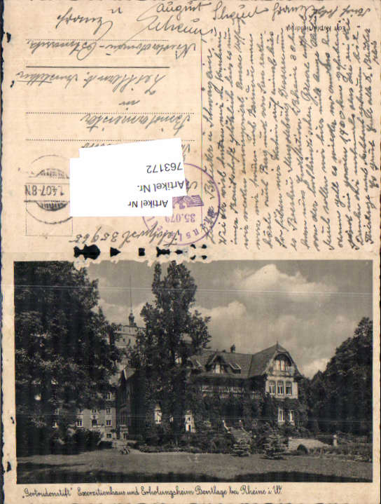 alte Ansichtskarte