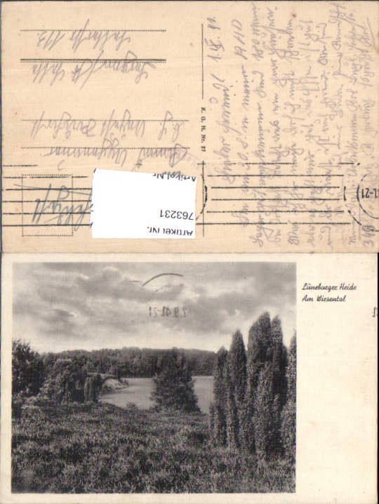 alte Ansichtskarte