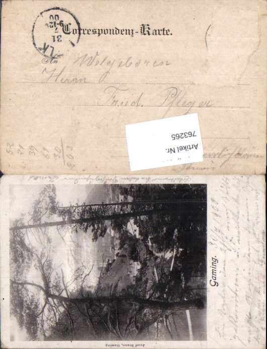 alte Ansichtskarte