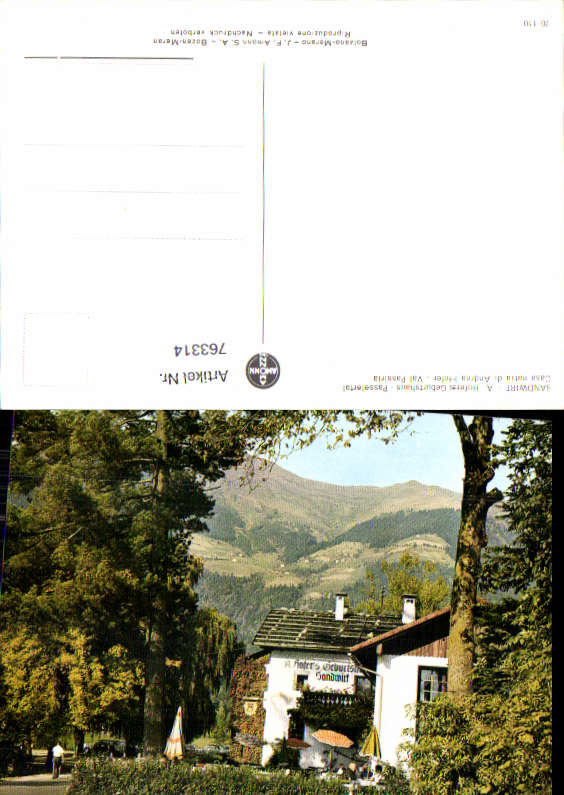 alte Ansichtskarte