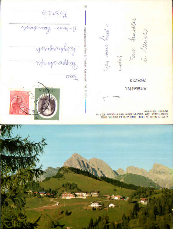 alte Ansichtskarte