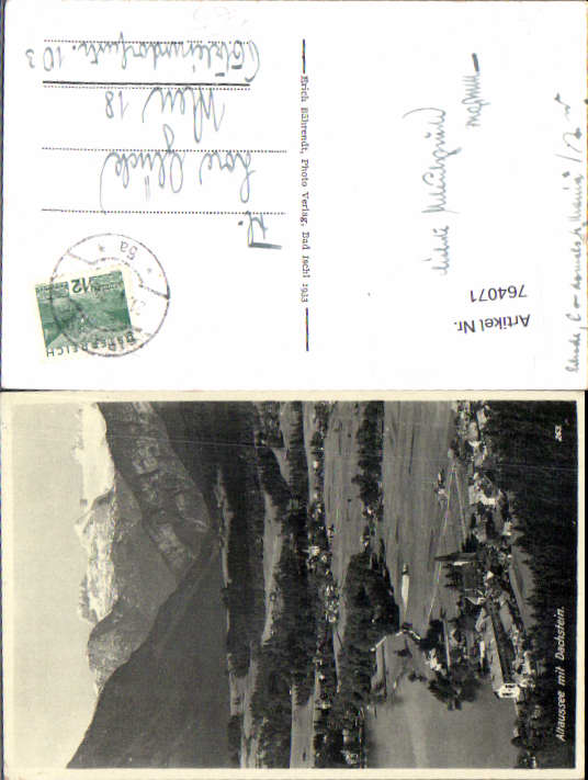 alte Ansichtskarte