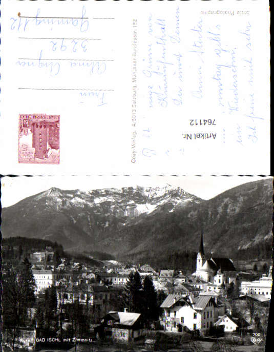 alte Ansichtskarte