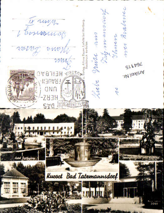 alte Ansichtskarte