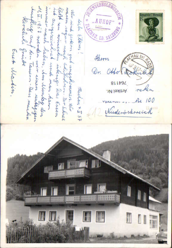 alte Ansichtskarte
