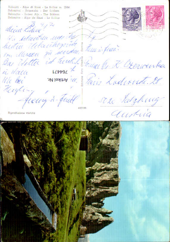 alte Ansichtskarte