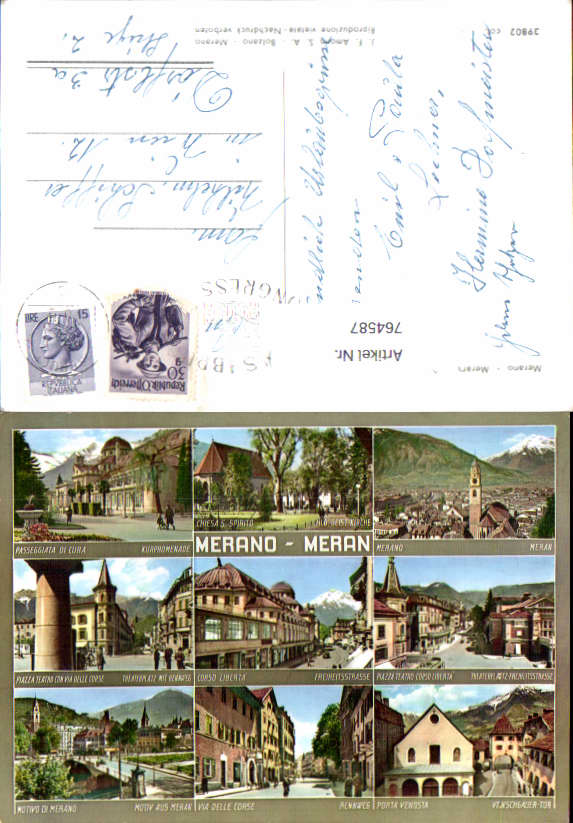 alte Ansichtskarte