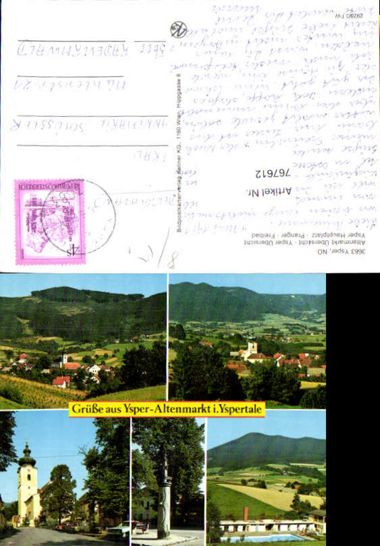 alte Ansichtskarte