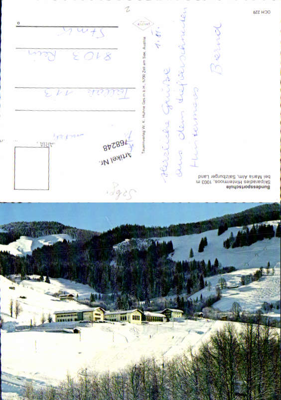 alte Ansichtskarte
