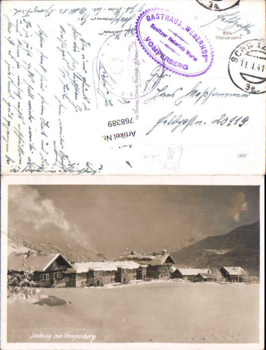 alte Ansichtskarte