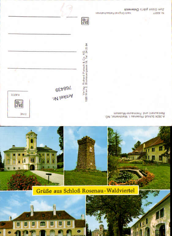 alte Ansichtskarte