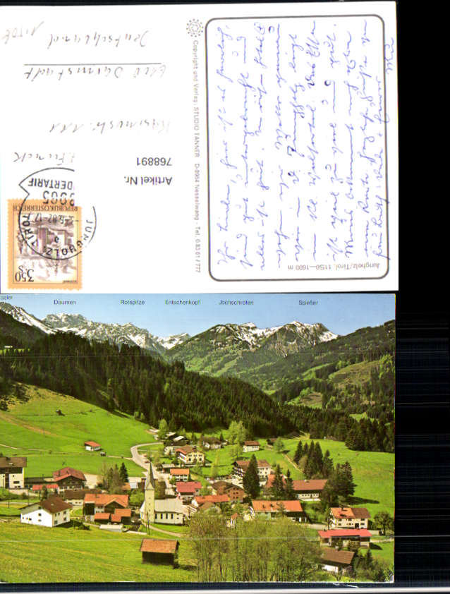 alte Ansichtskarte