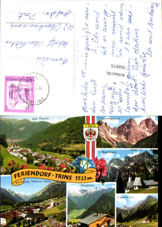 alte Ansichtskarte