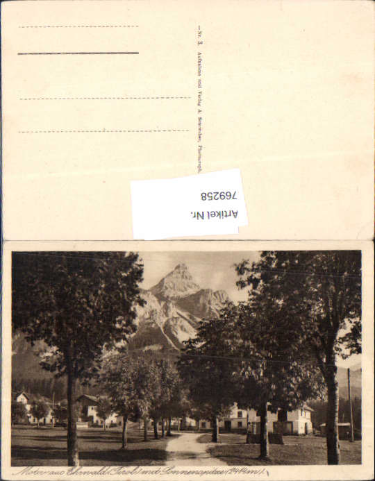alte Ansichtskarte