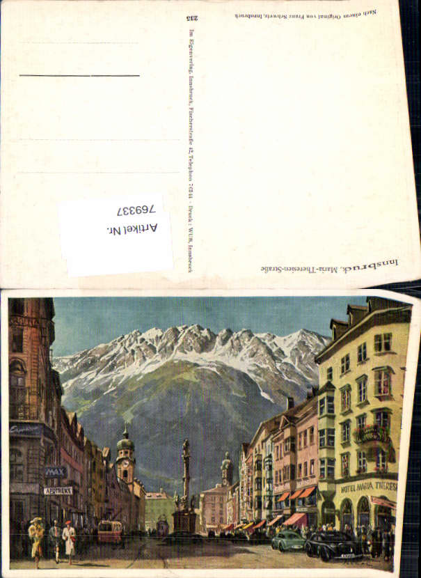 alte Ansichtskarte