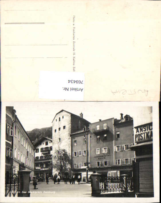alte Ansichtskarte