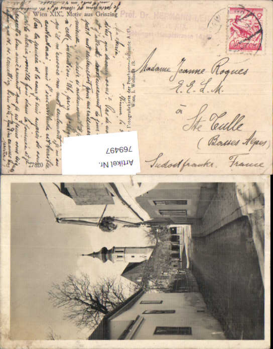 alte Ansichtskarte