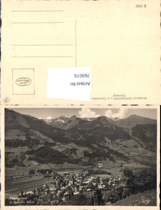 alte Ansichtskarte