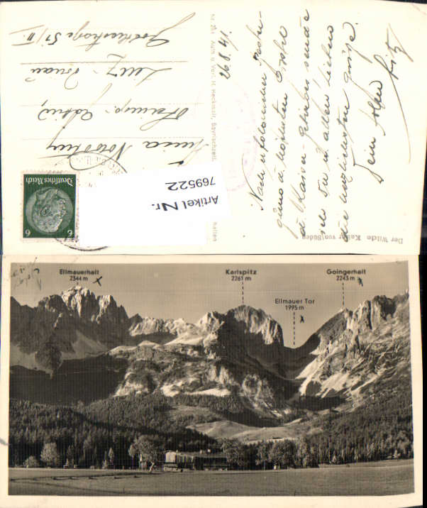 alte Ansichtskarte