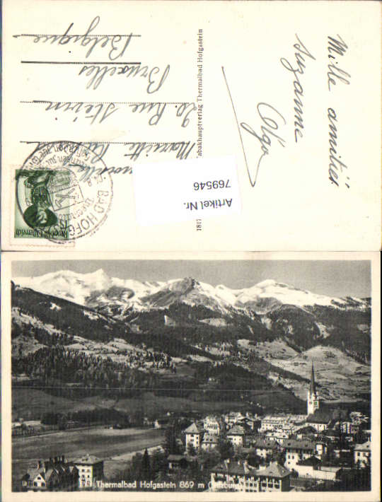alte Ansichtskarte