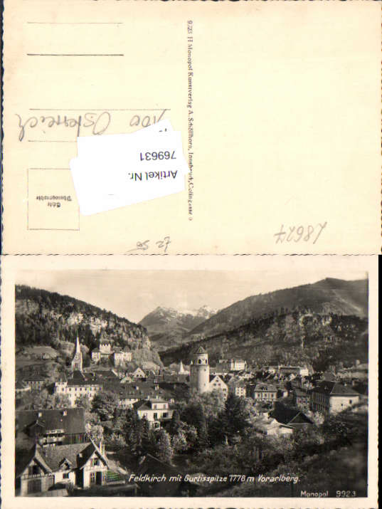 alte Ansichtskarte
