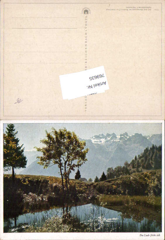 alte Ansichtskarte