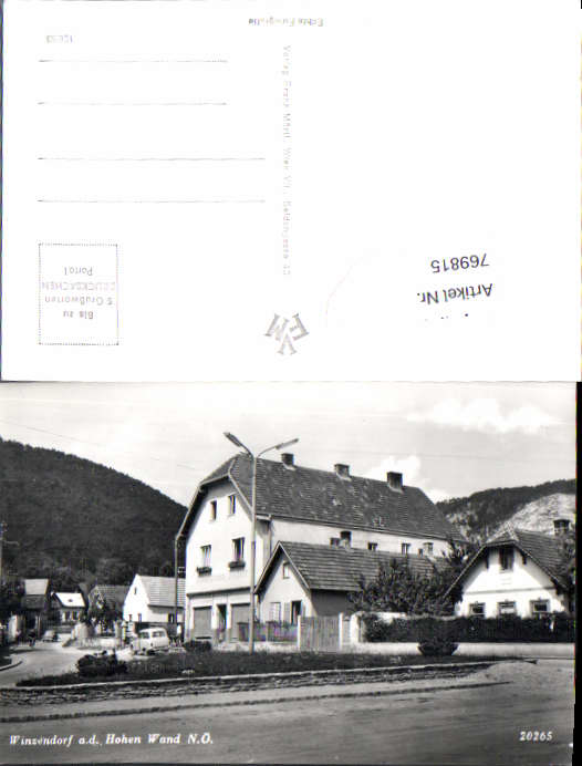 alte Ansichtskarte