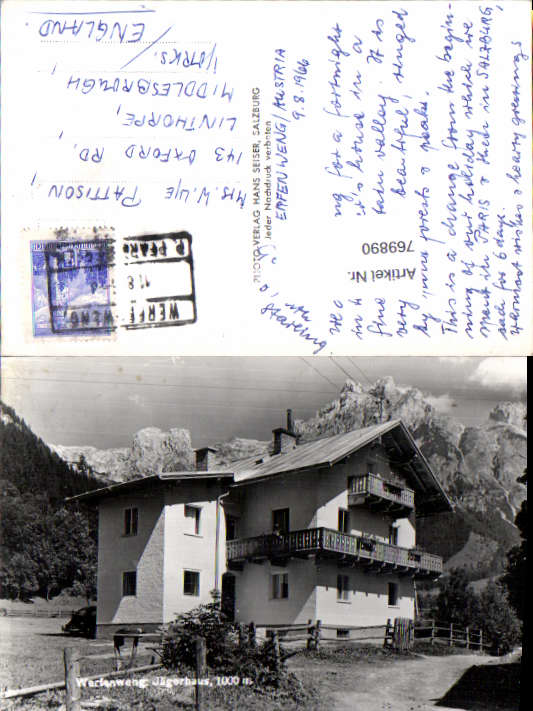 alte Ansichtskarte