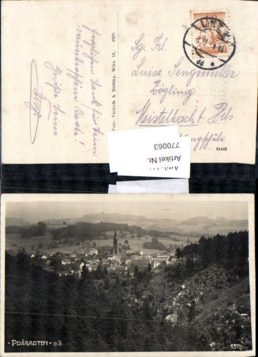 alte Ansichtskarte
