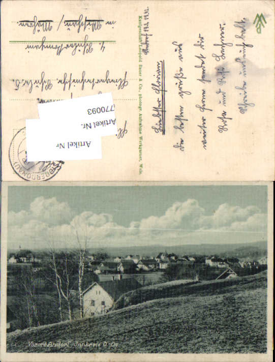 alte Ansichtskarte