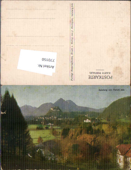 alte Ansichtskarte