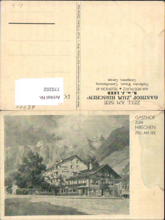 alte Ansichtskarte
