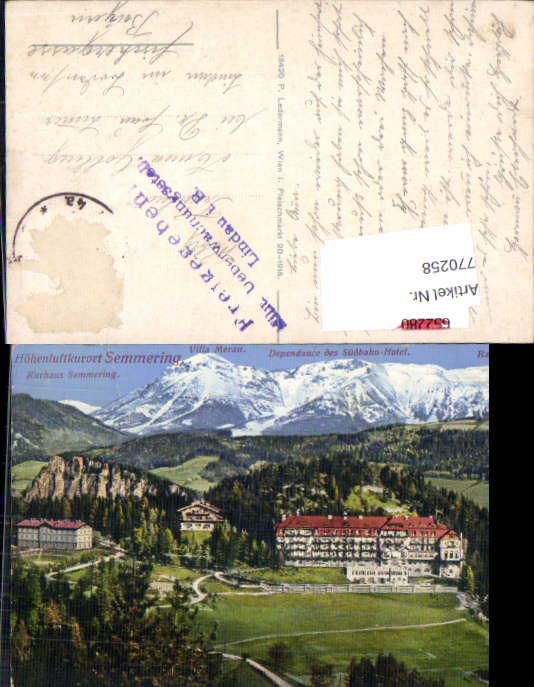 alte Ansichtskarte