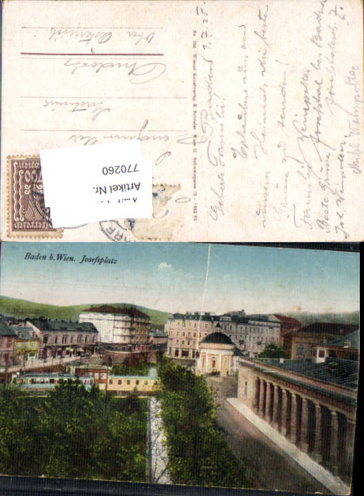 alte Ansichtskarte