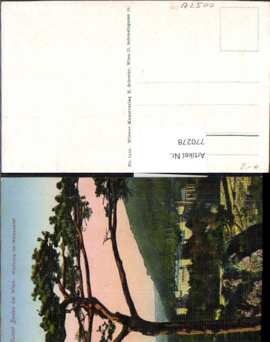 alte Ansichtskarte