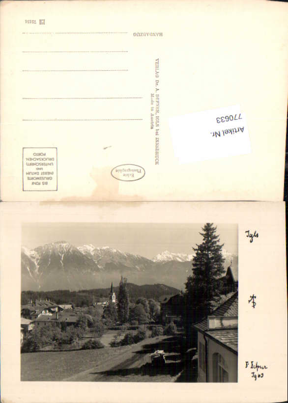 alte Ansichtskarte