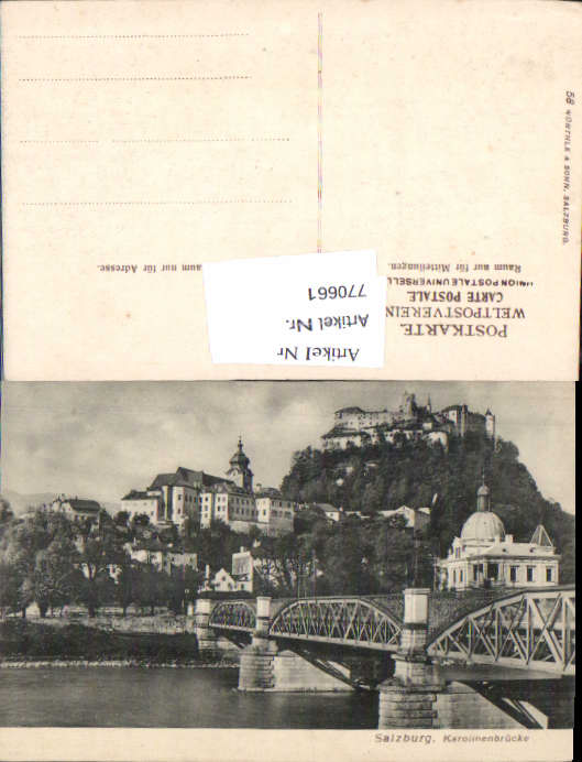 alte Ansichtskarte