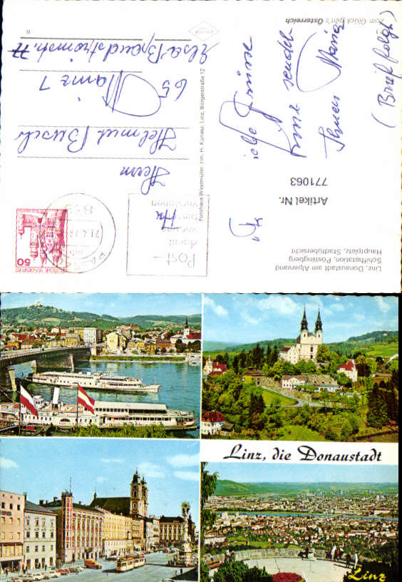 alte Ansichtskarte