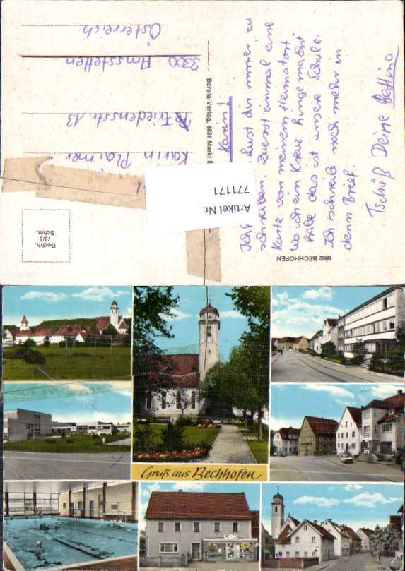 alte Ansichtskarte