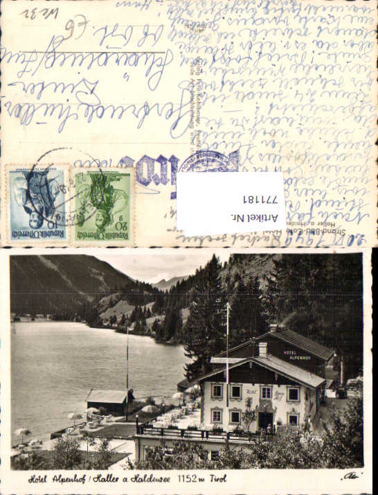 alte Ansichtskarte
