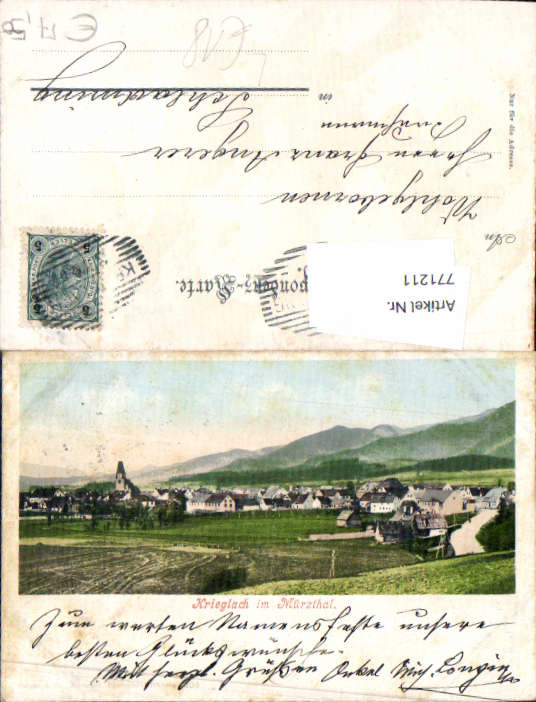 alte Ansichtskarte