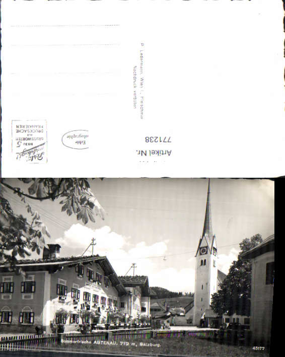 alte Ansichtskarte