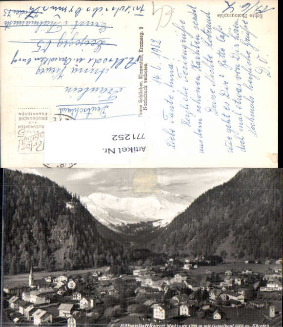 alte Ansichtskarte