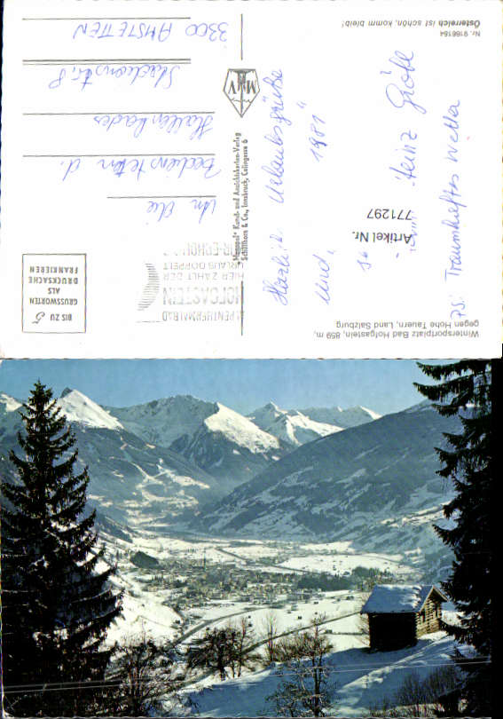 alte Ansichtskarte
