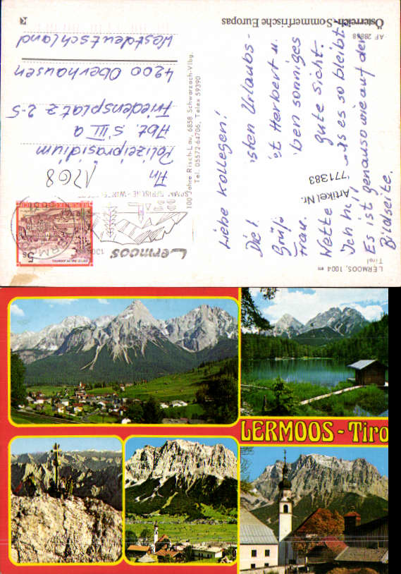 alte Ansichtskarte